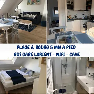  Appartement Plage, T2 Cosy, 4 Pers, 3mn Plage, Parking Privé, à Pied ! France